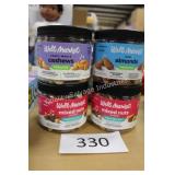 4ct asst cashews/almonds/mixed nuts 9/25
