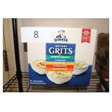 44ct quaker instant grits asst flavors 8/25