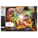 monster jam dealing dragon playset