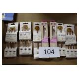 7pk lions brand asst size crochet hooks