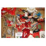 30+ct Christmas ornaments/hooks/baking set