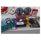 asst Christmas books/littlest pet shop toys/magic