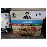 44ct quaker lower sugar instant oatmeal asst