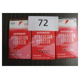 3-6pk gatorade hydration booster strawberry
