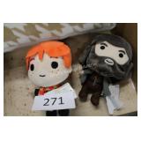 2ct Harry Potter plush toys (RON & HAGRID)