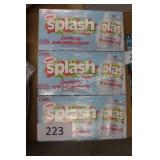 3-8ct splash kiwi watermelon sparkling water 1/26