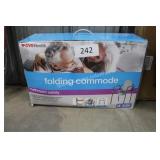 folding commode