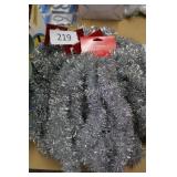 8ct silver garland 15ft per