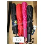 4ct asst color umbrellas