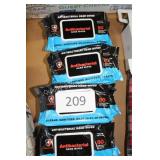 8ct antibacterial hand wipes