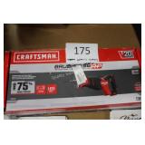 craftsman 20V reciprocating saw TOOL ONLY WORKS