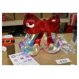 lighted twinkling Christmas bells