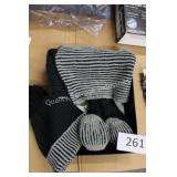 winter hat,scarf,gloves gift set