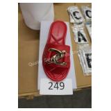 aerosoles big chain sandals size 6W