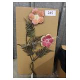 mayrich company metal floral outdoor wall decor
