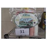 5pc amish soap bars