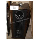 23ï¿½ 1500W infrared wood tower heater NEW,WORKS