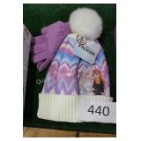 2pc frozen hat & glove set