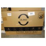 stone bath mat