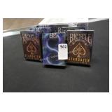 6pks bicycle stargazer cards (display)