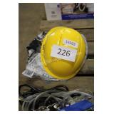 yellow hard hat