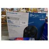 20ï¿½ air circulator fan