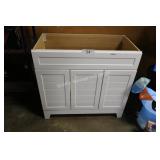 36ï¿½ white vanity - no top