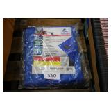 6ft x 10 ft blue tarp