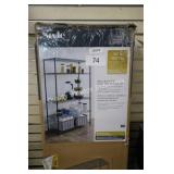 48x18x75ï¿½ 5 tier wire shelving unit
