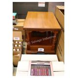 wooden end table