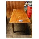 wooden table