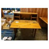 wooden letter desk