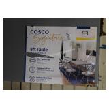 8ft fold n half table