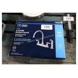 2 handle kitchen faucet