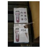 2 panasonic electric shavers