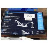 2 handle kitchen faucet