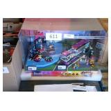 lego friends lighted display
