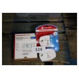 honeywell home thermostat & carbon alarms
