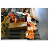 ctn of halloween decor & costumes