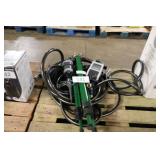 water hose and timer, sprinklers
