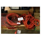 2 drop cords (1 damaged)