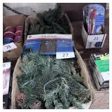 9ï¿½ pre lit branch garland