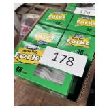 lot of heavy duty forks