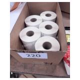 lot of 6x4 thermal printer shipping label rolls