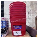 lot of party pail buckets