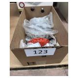 box of cabinet and drawer hardware