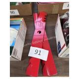 pair of xmark mulching blades