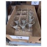 lot of dozen restaurant shooter/dessert glasses
