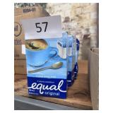 lot of equal sweetener packs