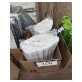 one case ofg individually wrapped straws